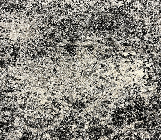Transitional Clearance Area Rug Charcoal 4X5.6  -EB-17