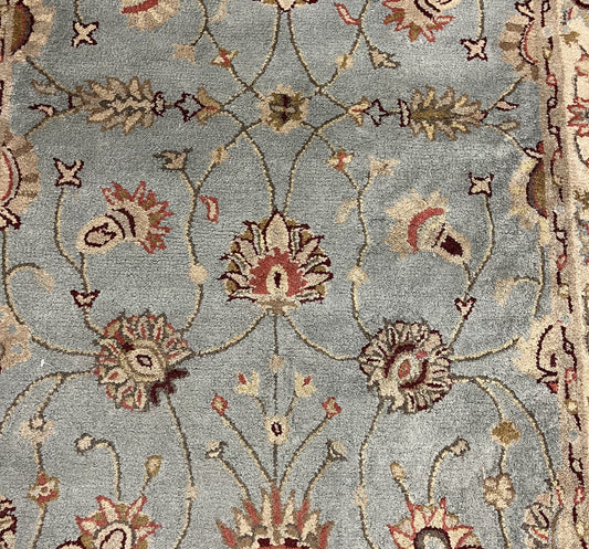 Transitional Clearance Area Rug Green 3.5X5.5  -EB-19