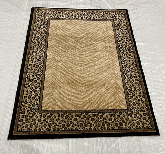 Transitional Clearance Area Rug Brown 3X5  -EB-24