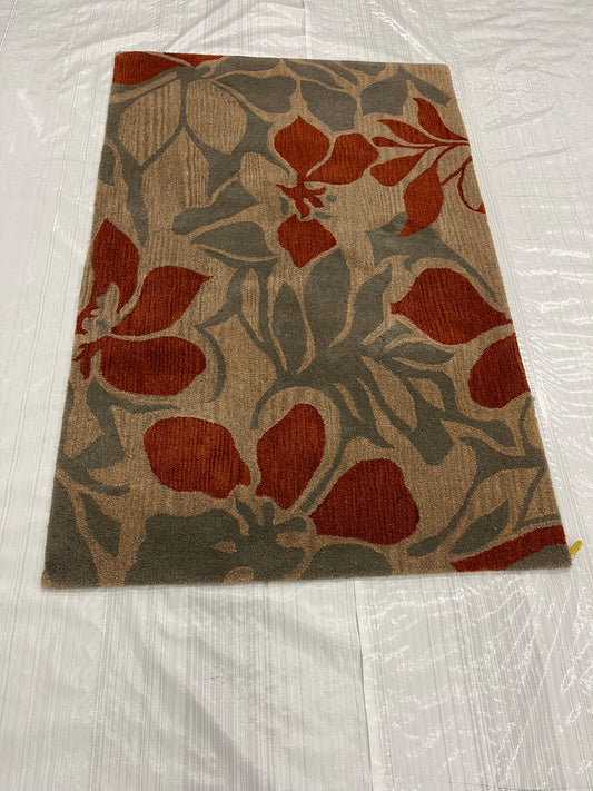 Transitional Clearance Area Rug Grey 3X5  -EB-23