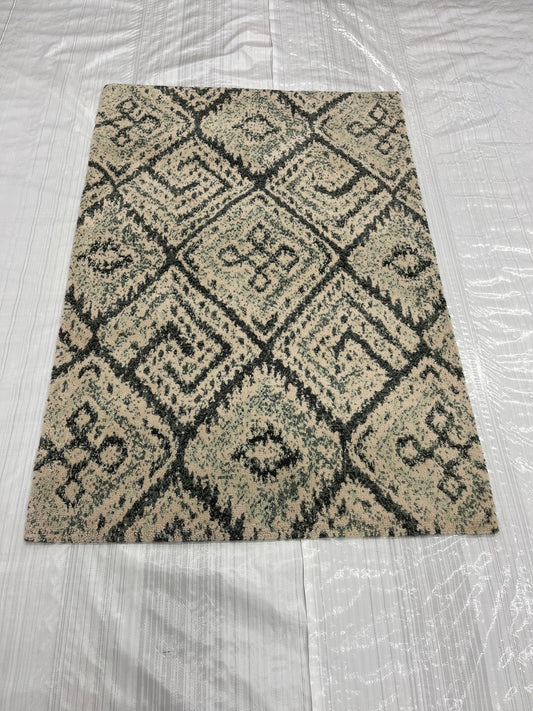 Transitional Clearance Area Rug Beige 3X5  -EB-25
