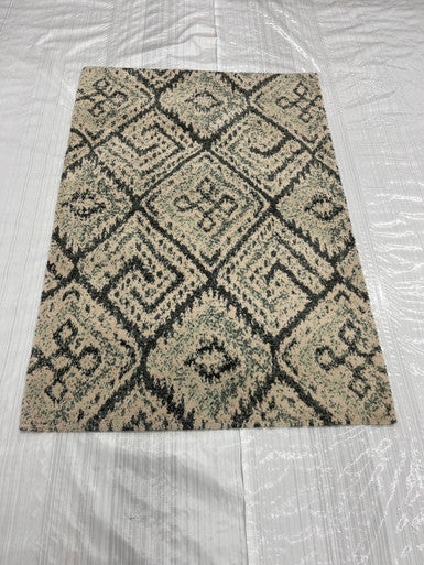 Transitional Clearance Area Rug Beige 3X5  -EB-25