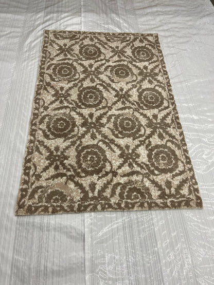Transitional Clearance Area Rug Beige 3X5  -EB-26