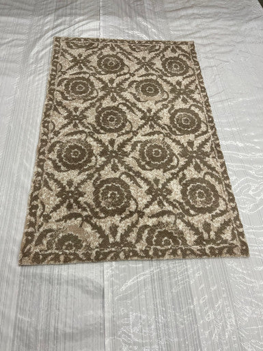 Transitional Clearance Area Rug Beige 3X5  -EB-26