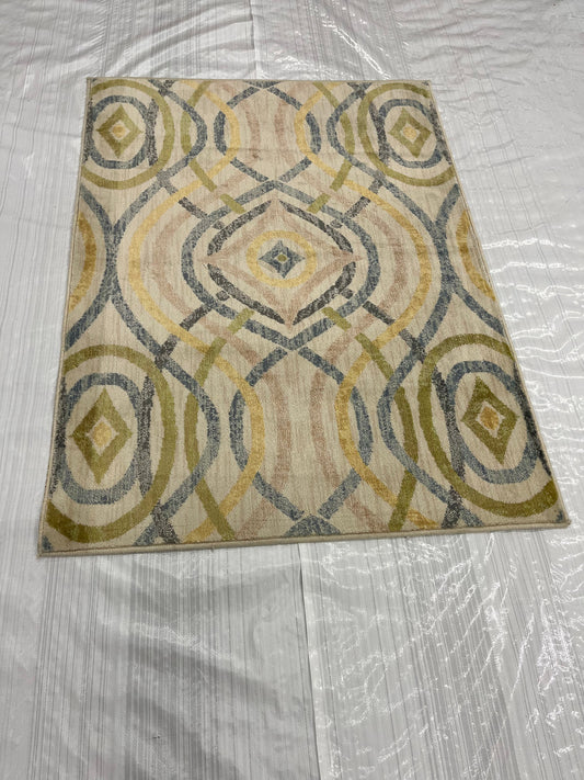 Transitional Clearance Area Rug Beige 3X5 -EB-28