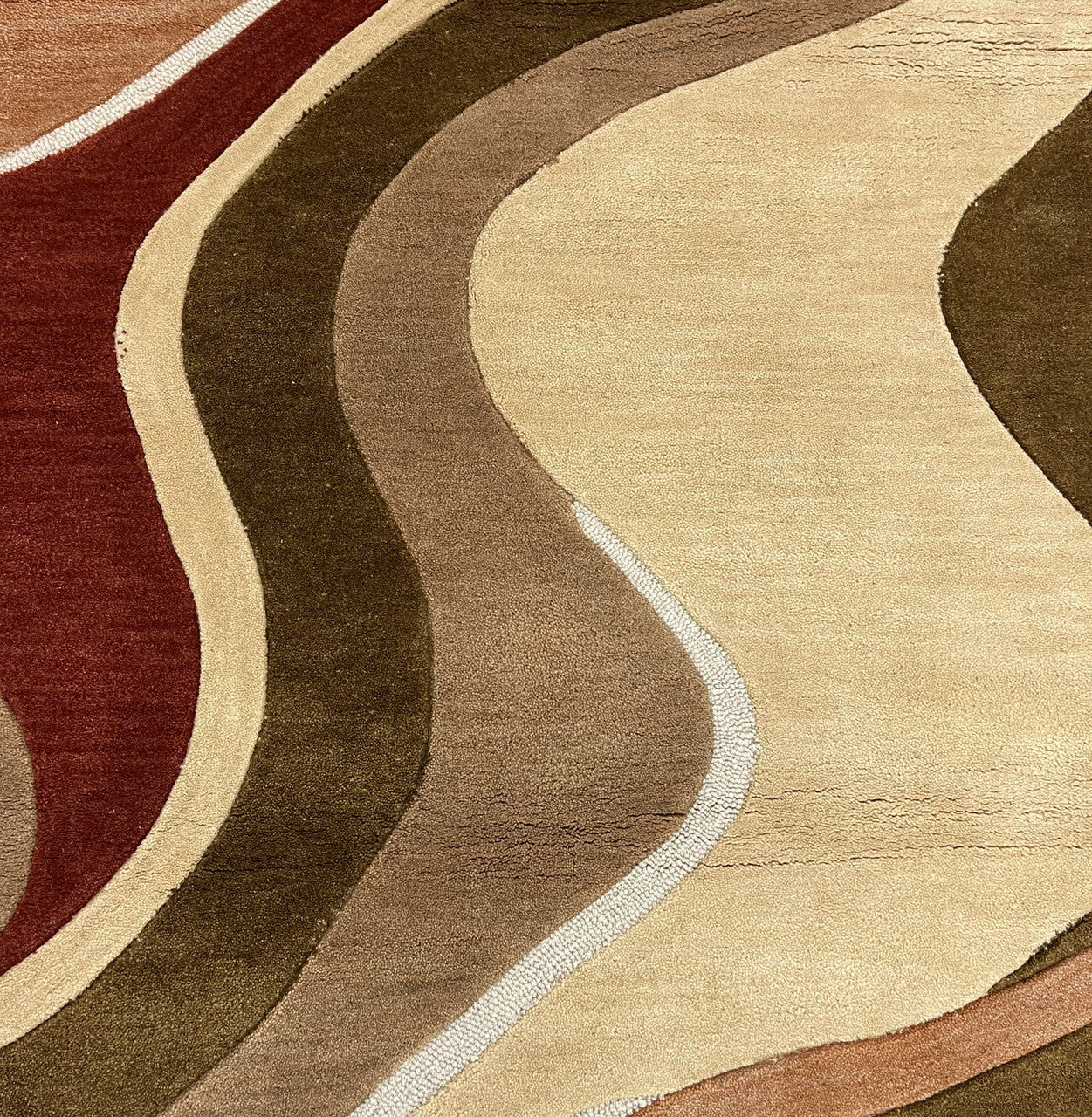 Modern Clearance Area Rug Multi 3X5  -EB-33