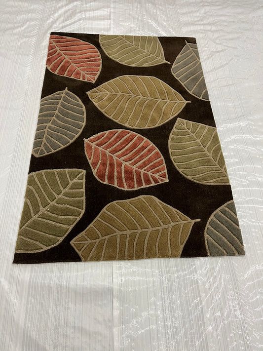 Modern Clearance Area Rug Multi 3X5  -EB-34