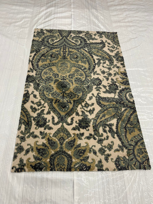 Transitional Clearance Area Rug Green 3X5  -EB-35