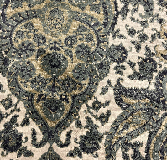 Transitional Clearance Area Rug Green 3X5  -EB-35