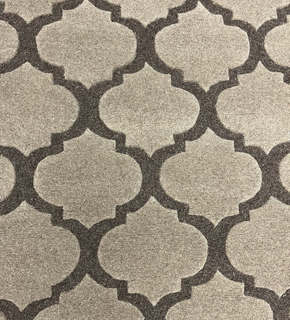 Transitional Clearance Area Rug Grey 3X5  -EB-38