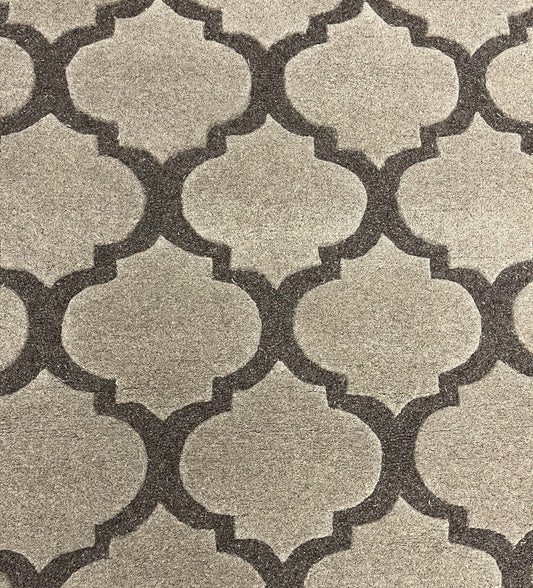Transitional Clearance Area Rug Grey 3X5  -EB-38