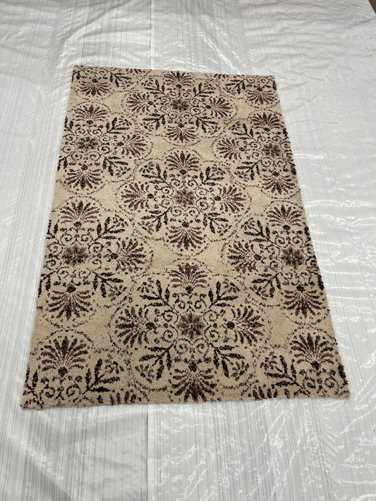 Transitional Clearance Area Rug Beige 3X5  -EB-39