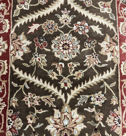Traditional Clearance Area Rug Green 3X5  -EB-42