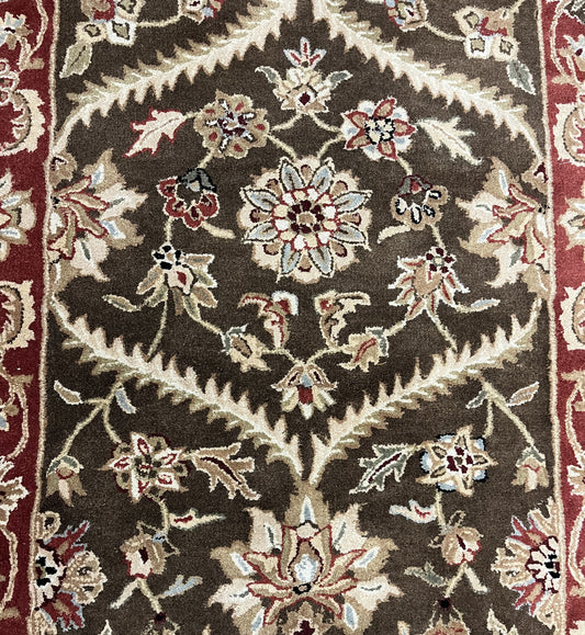Traditional Clearance Area Rug Green 3X5  -EB-42