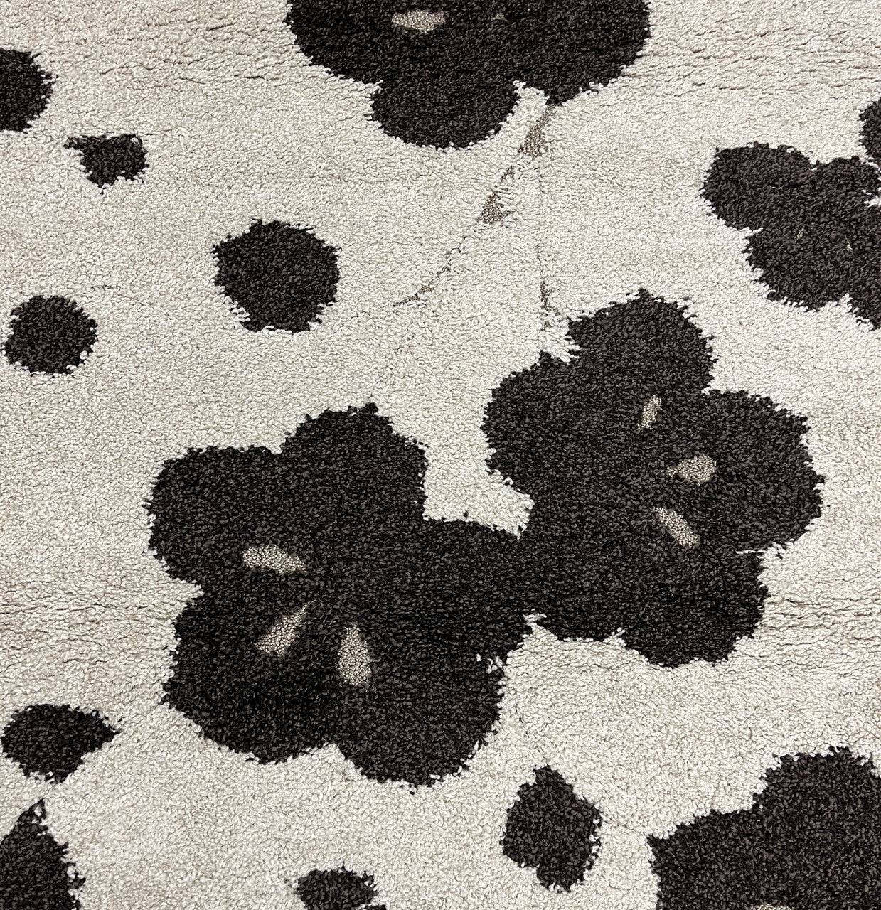 Transitional Clearance Area Rug Charcoal 3.3X5.3  -EB-43