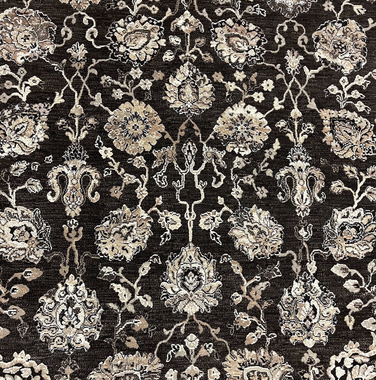 Transitional Clearance Area Rug Charcoal 4X5  -EB-45
