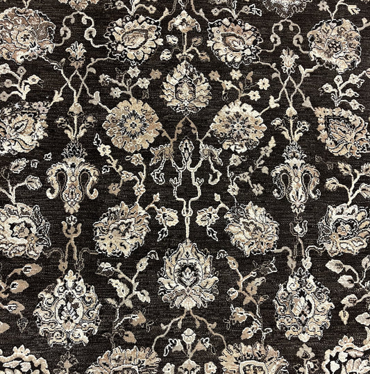 Transitional Clearance Area Rug Charcoal 4X5  -EB-45