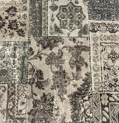 Modern Clearance Area Rug Grey 4X5  -EB-53