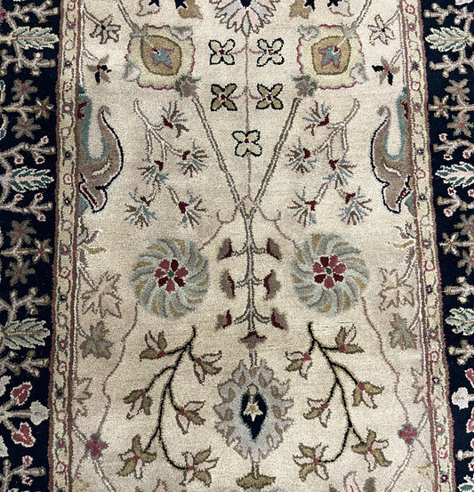 Traditional Clearance Area Rug Beige 3.3X5.5  -EB-55