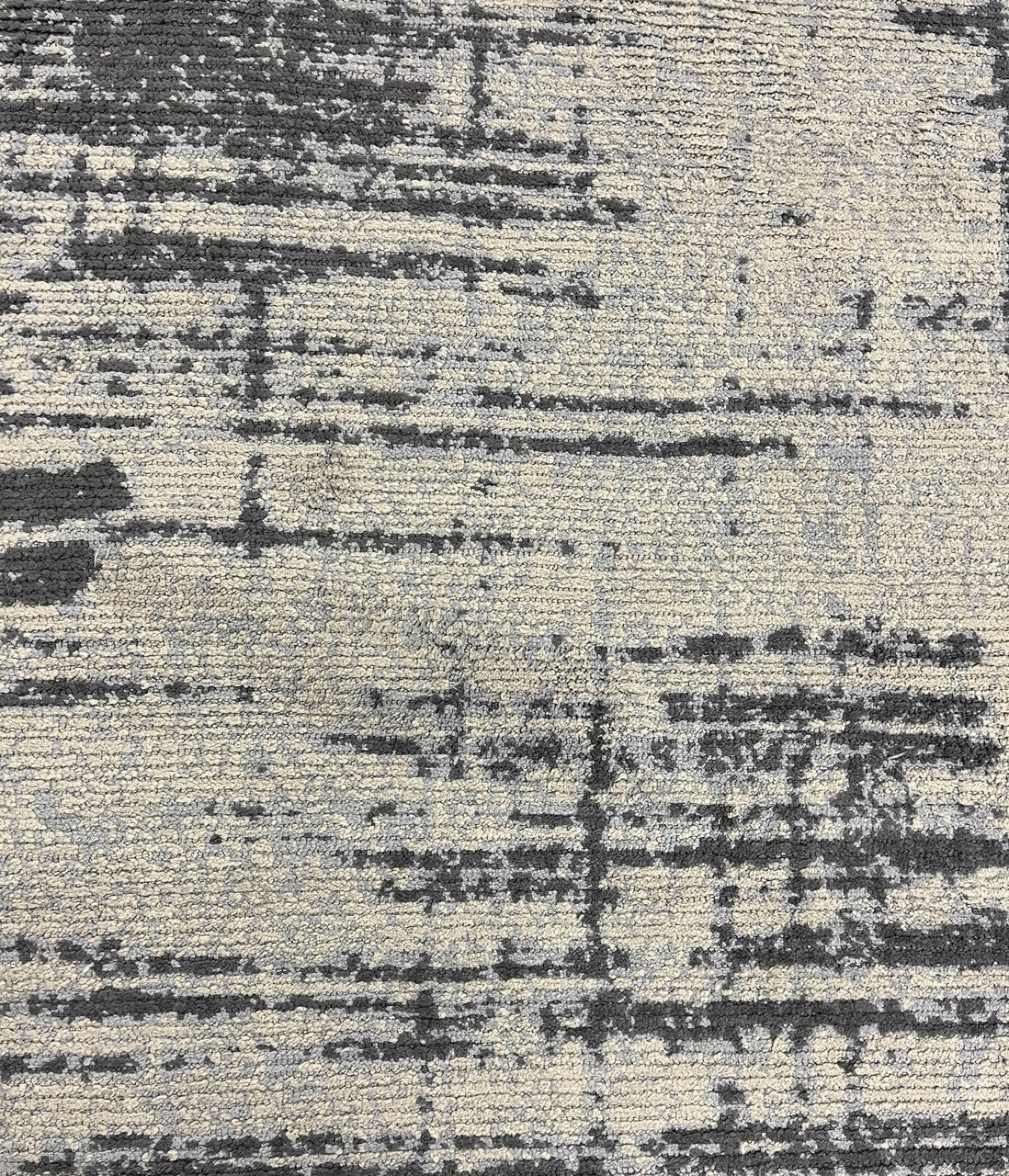 Modern Clearance Area Rug Grey 4X5  -EB-56
