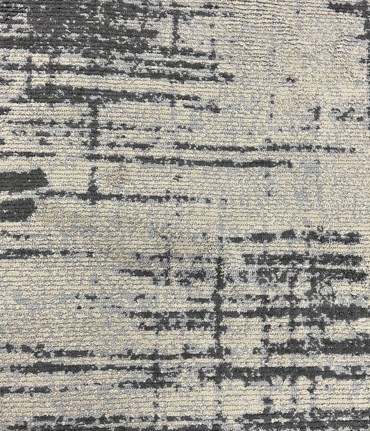 Modern Clearance Area Rug Grey 4X5  -EB-56