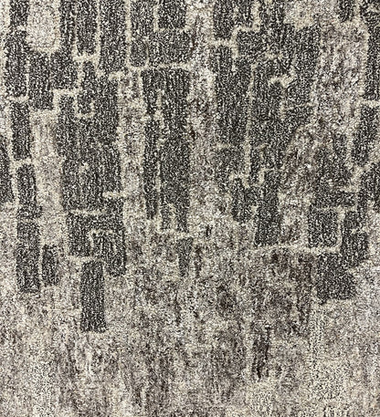 Modern Clearance Area Rug Grey 3.5X5.5  -EB-59
