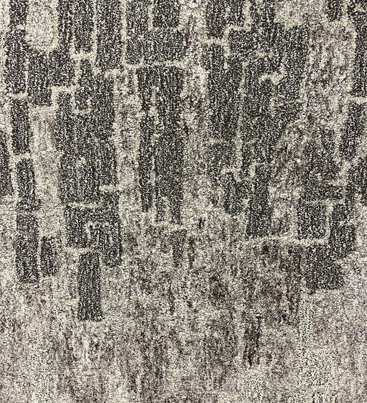 Modern Clearance Area Rug Grey 3.5X5.5  -EB-59