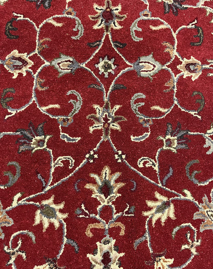 Traditional Clearance Area Rug Red 4X6  -EB-60
