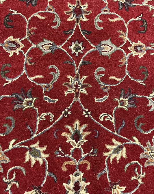 Traditional Clearance Area Rug Red 4X6  -EB-60