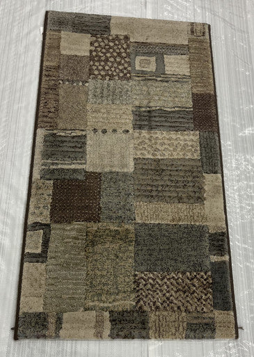 Modern Clearance Area Rug Grey 2X3.7  -EB-62