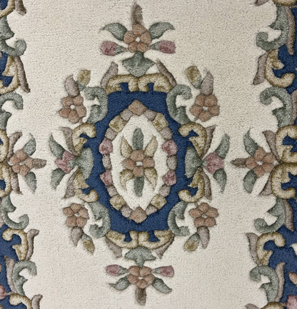 Traditional Clearance Area Rug Blue 2X4  -EB-63