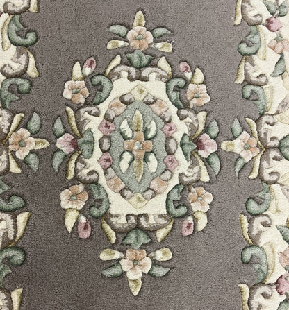 Traditional Clearance Area Rug Grey 2X4 -EB-66