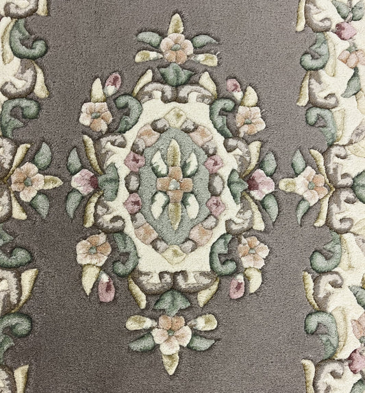 Traditional Clearance Area Rug Grey 2X4 -EB-66