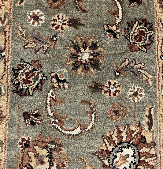 Traditional Clearance Area Rug Green 2X4 -EB-67
