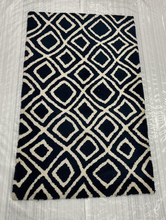 Transitional Clearance Area Rug Charcoal 2X4 -EB-68