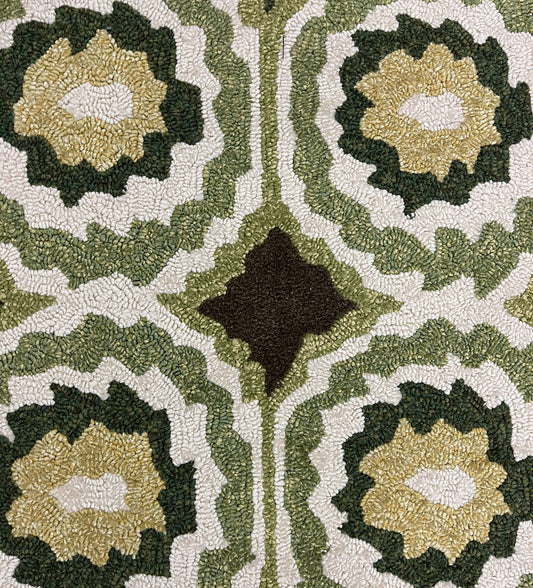 Modern Clearance Area Rug Beige 2X4 -EB-70