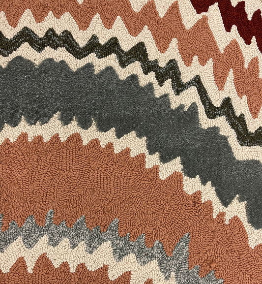 Modern Clearance Area Rug Multi 2X4 -EB-72