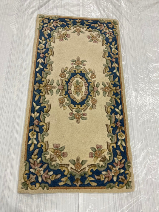 Traditional Clearance Area Rug Beige 2X4 -EB-73
