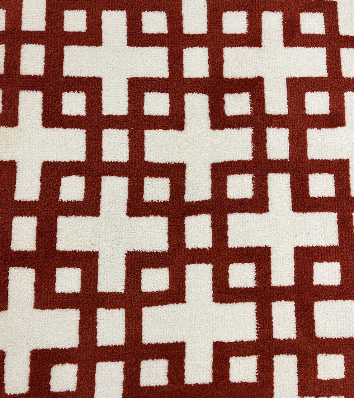 Modern Clearance Area Rug Red 2X4 -EB-74