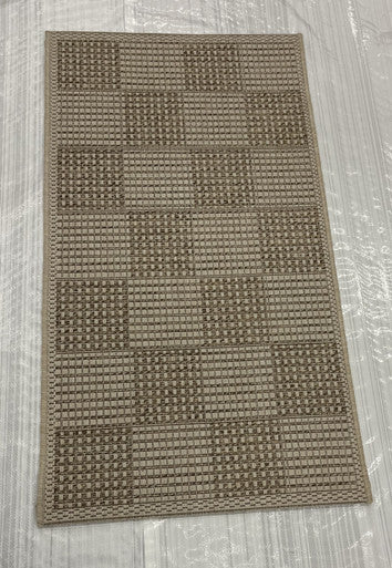 Modern Clearance Area Rug Beige 2X4 -EB-78
