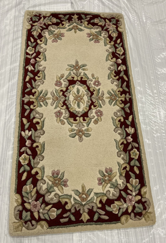 Traditional Clearance Area Rug Red 2X4 -EB-82