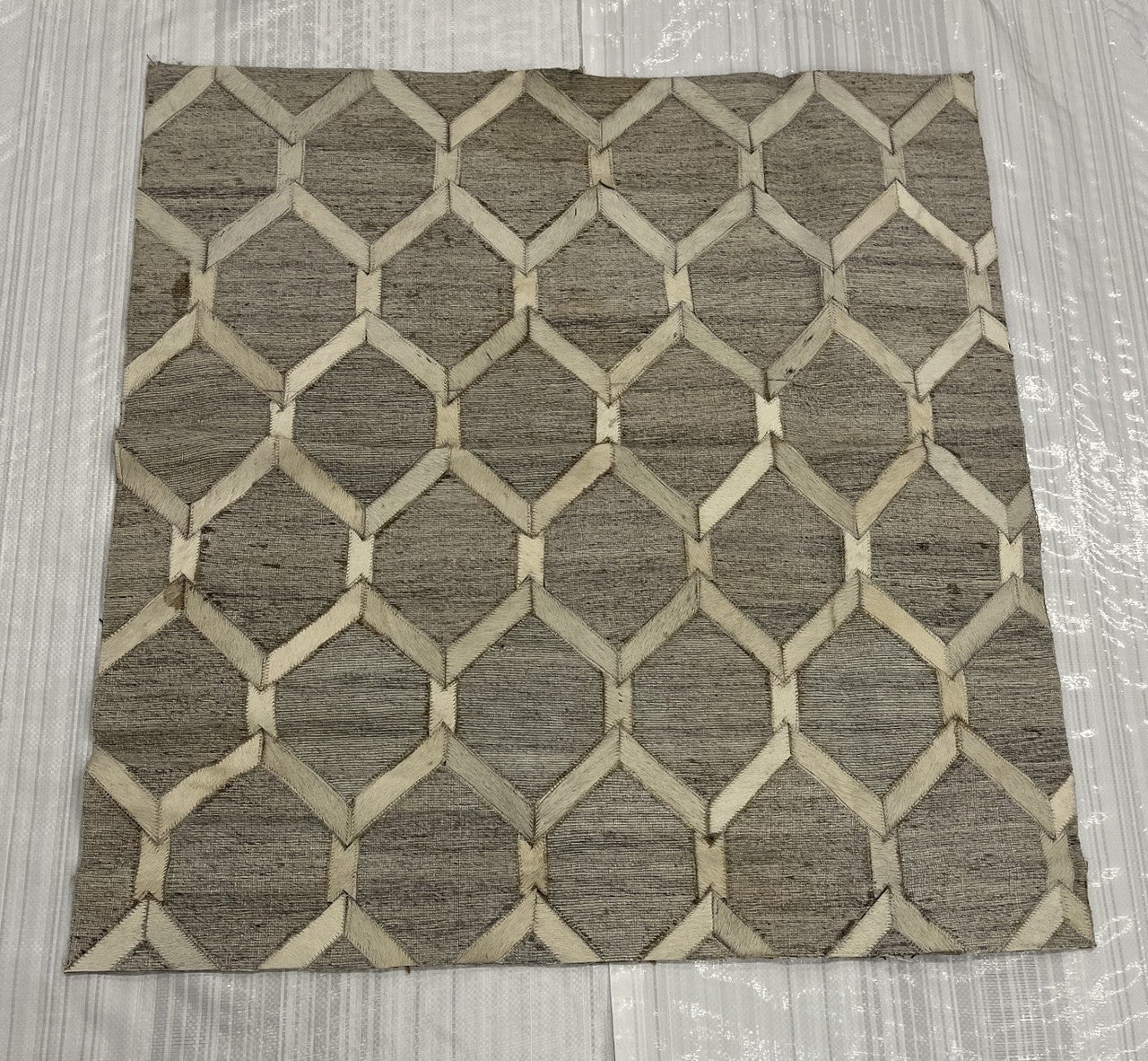 Transitional Clearance Area Rug Grey 3x3 -EB-84