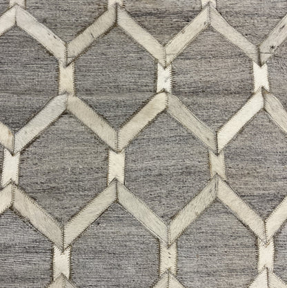 Transitional Clearance Area Rug Grey 3x3 -EB-84