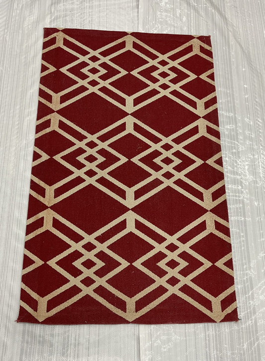 Transitional Clearance Area Rug Red 2X4 -EB-85