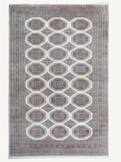 Traditional Bokara Hand Knotted rug 10x15  -TN03