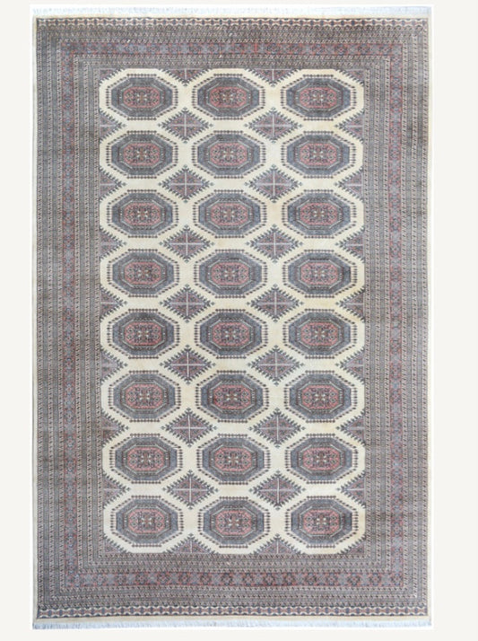 Traditional Bokara Hand Knotted rug 10x15  -TN03