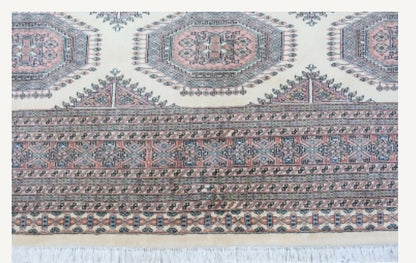 Traditional Bokara Hand Knotted rug 10x15  -TN03