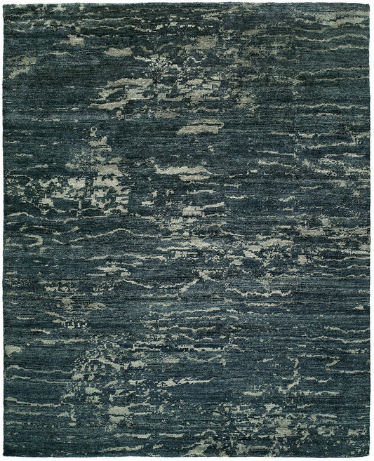 Hand Knotted Silk Classic/Faded Transitional Rug KIN9430