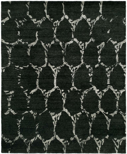 Hand Knotted Silk Classic/Faded Transitional Rug KIN9440