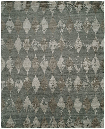 Hand Knotted Silk Classic/Faded Transitional Rug KIN9620
